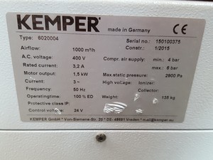 Thumbnail image of Kemper MultiFan Systems Type: 6020004 Fume Extraction System 