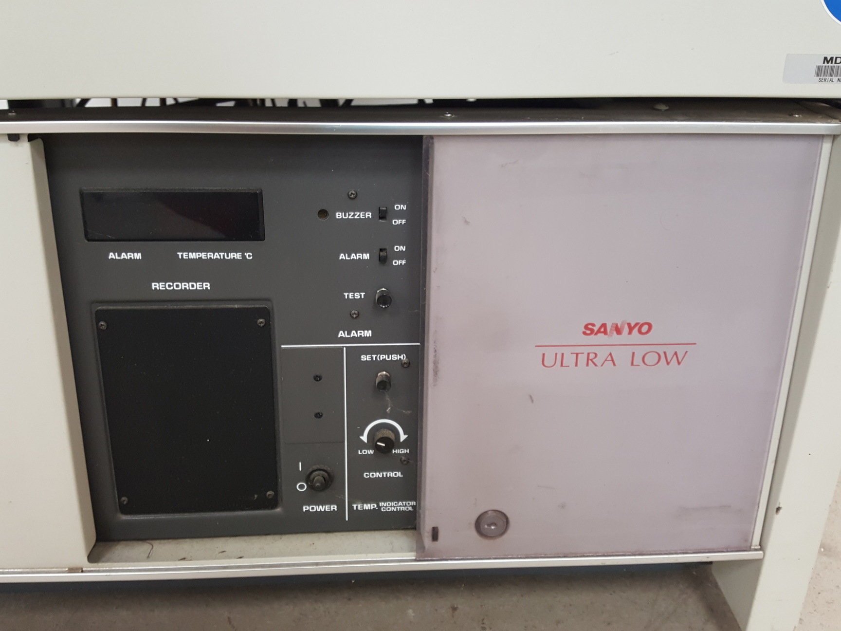 Image of Sanyo Ultra-Low Temperature Freezer  Model - MDF-382 Lab