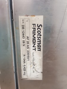 Thumbnail image of Scotsman Frimont Ice Machine  Model - AF20 AS 230/50/1 Lab