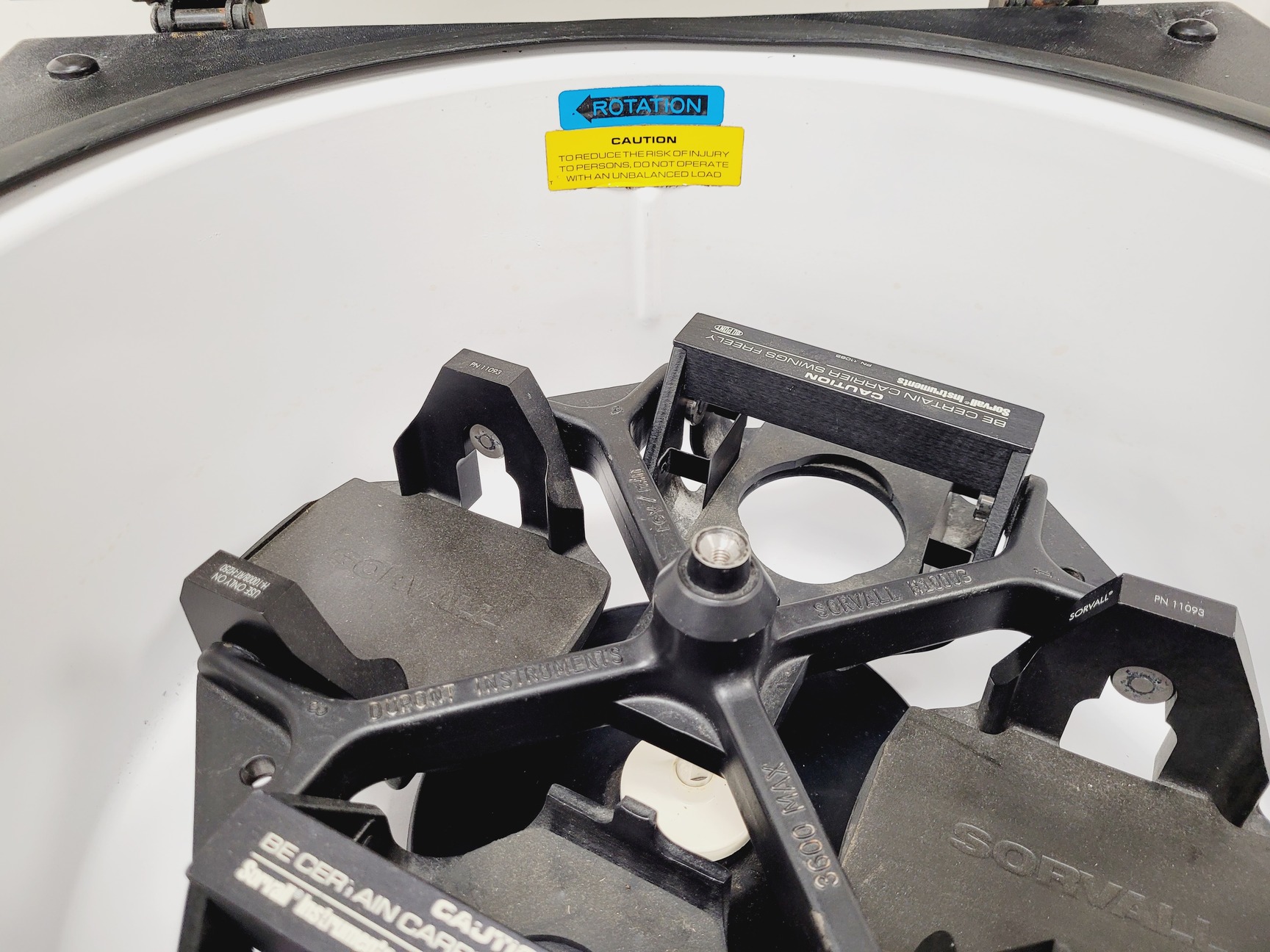 Image of Sorvall Centrifuge RT6000 D w/ 3600rpm Rotor, Buckets & Inserts Lab