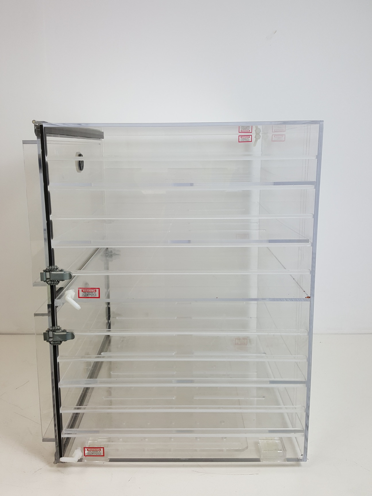 Image of Plas Labs Acrylic Desiccator Cabinet  Model - 863-CG Lab