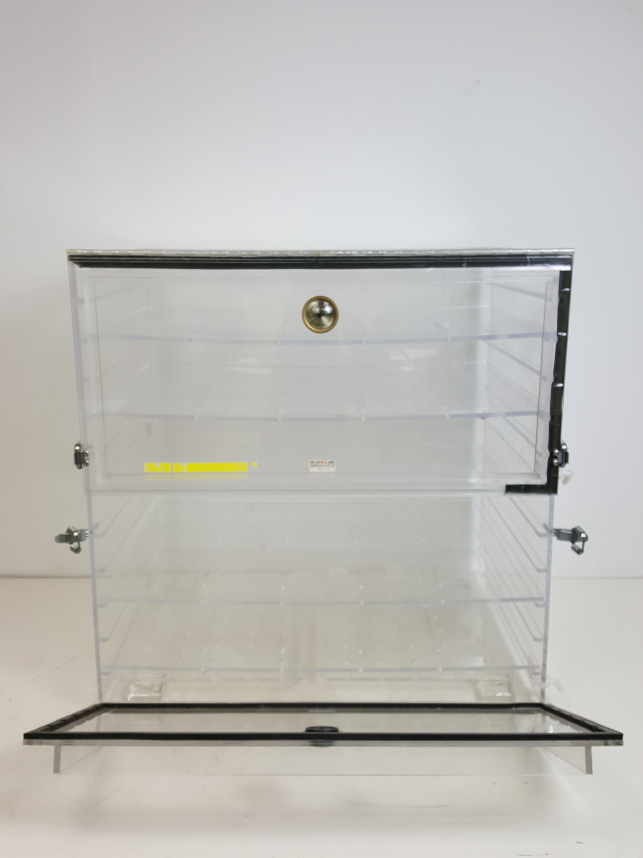 Image of Plas Labs Acrylic Desiccator Cabinet  Model - 863-CG Lab