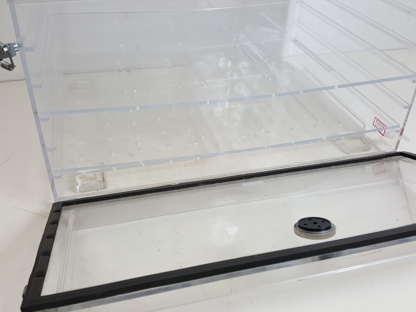 Image of Plas Labs Acrylic Desiccator Cabinet  Model - 863-CG Lab