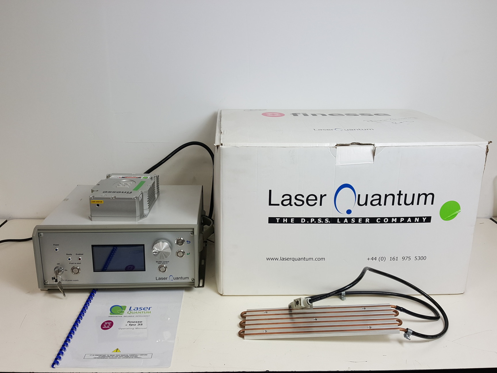 Image of Laser Quantum Finesse, FPU 35 Power Supply & Cooling Plate Lab