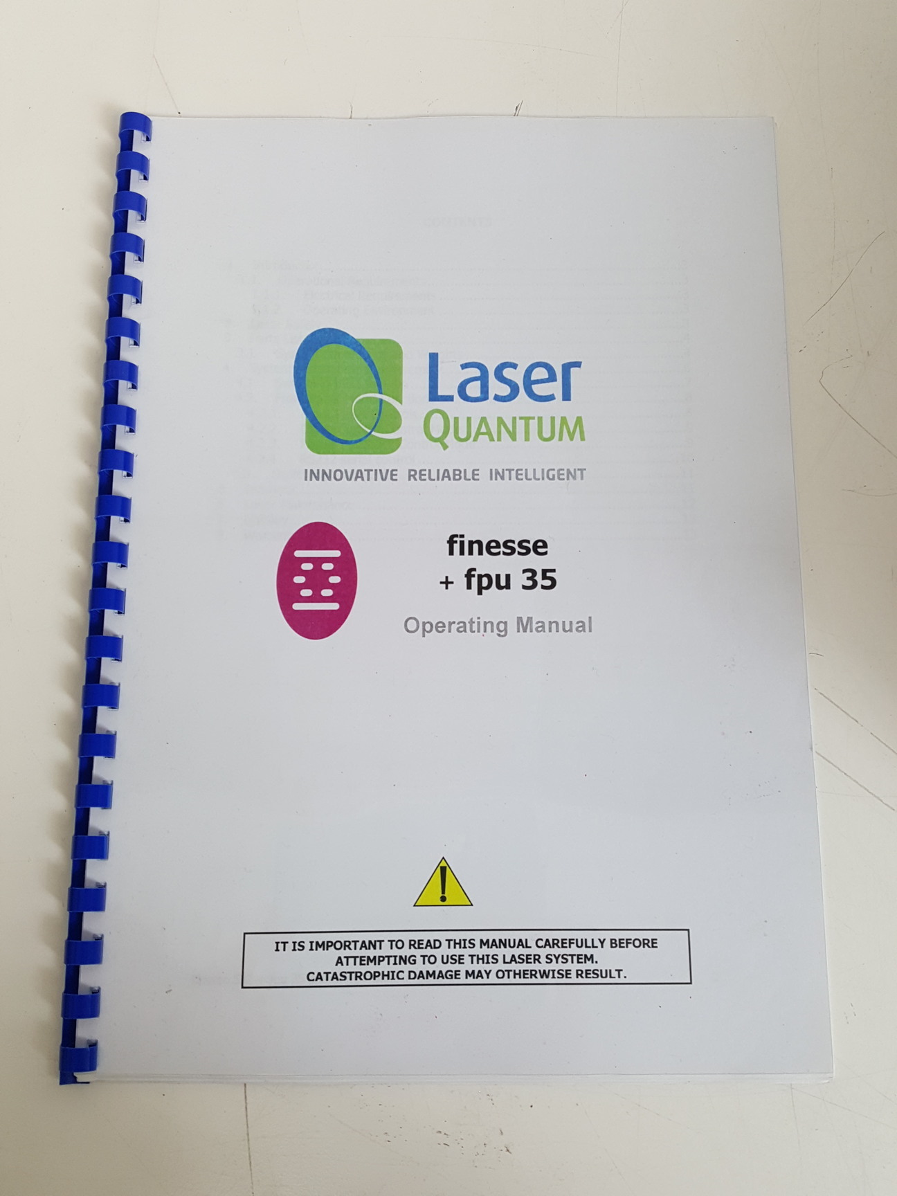 Image of Laser Quantum Finesse, FPU 35 Power Supply & Cooling Plate Lab