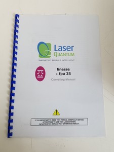 Thumbnail image of Laser Quantum Finesse, FPU 35 Power Supply & Cooling Plate Lab