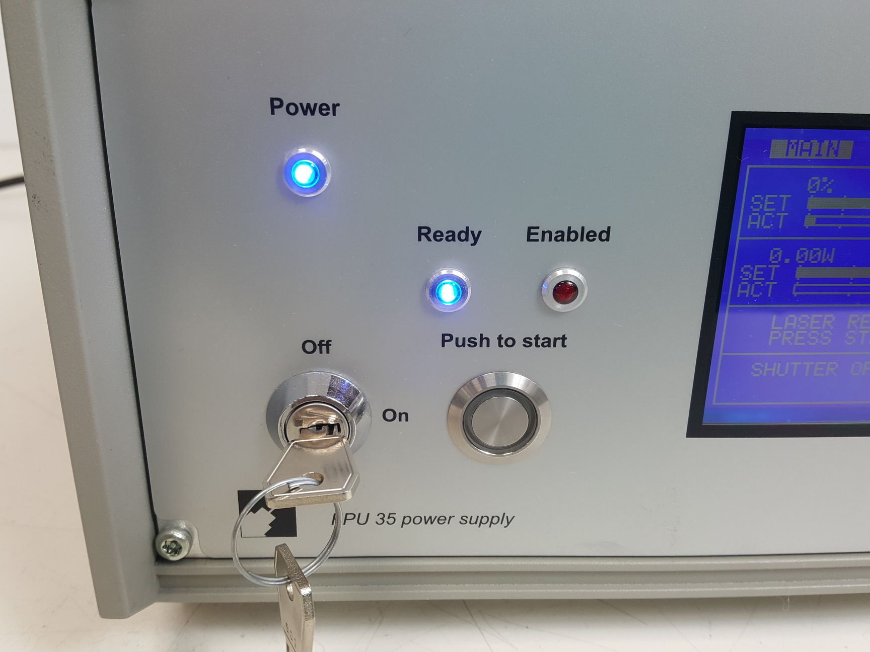 Image of Laser Quantum Finesse, FPU 35 Power Supply & Cooling Plate Lab