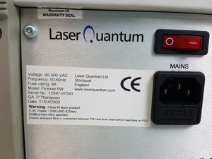 Thumbnail image of Laser Quantum Finesse & FPU 35 Power Supply Lab Spares/Repairs