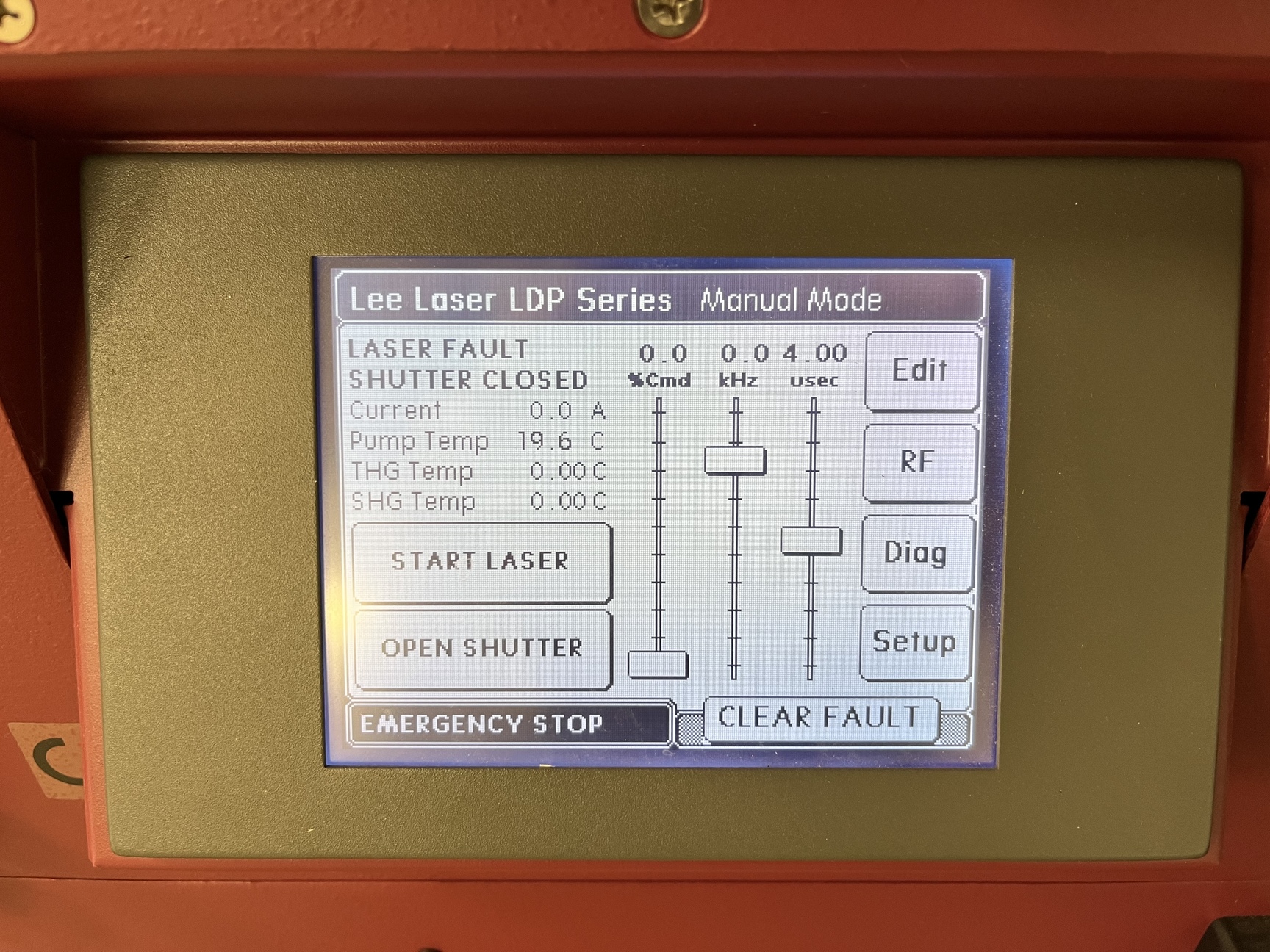 Image of Lee Laser Inc Model  LDP-100TQU/MQU Industrial Laboratory Laser Power Supply Lab