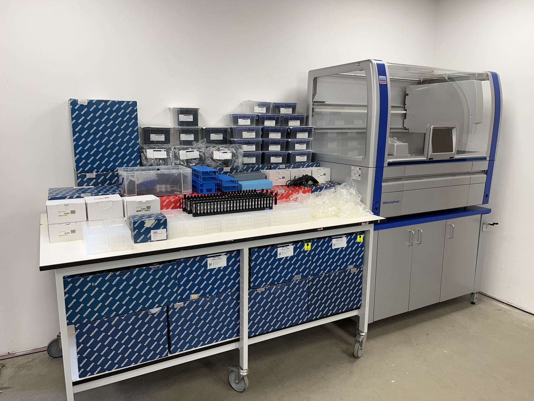 Image of Qiagen QIAsymphony Nucleic Acid Purification System - Sample Preperation Lab