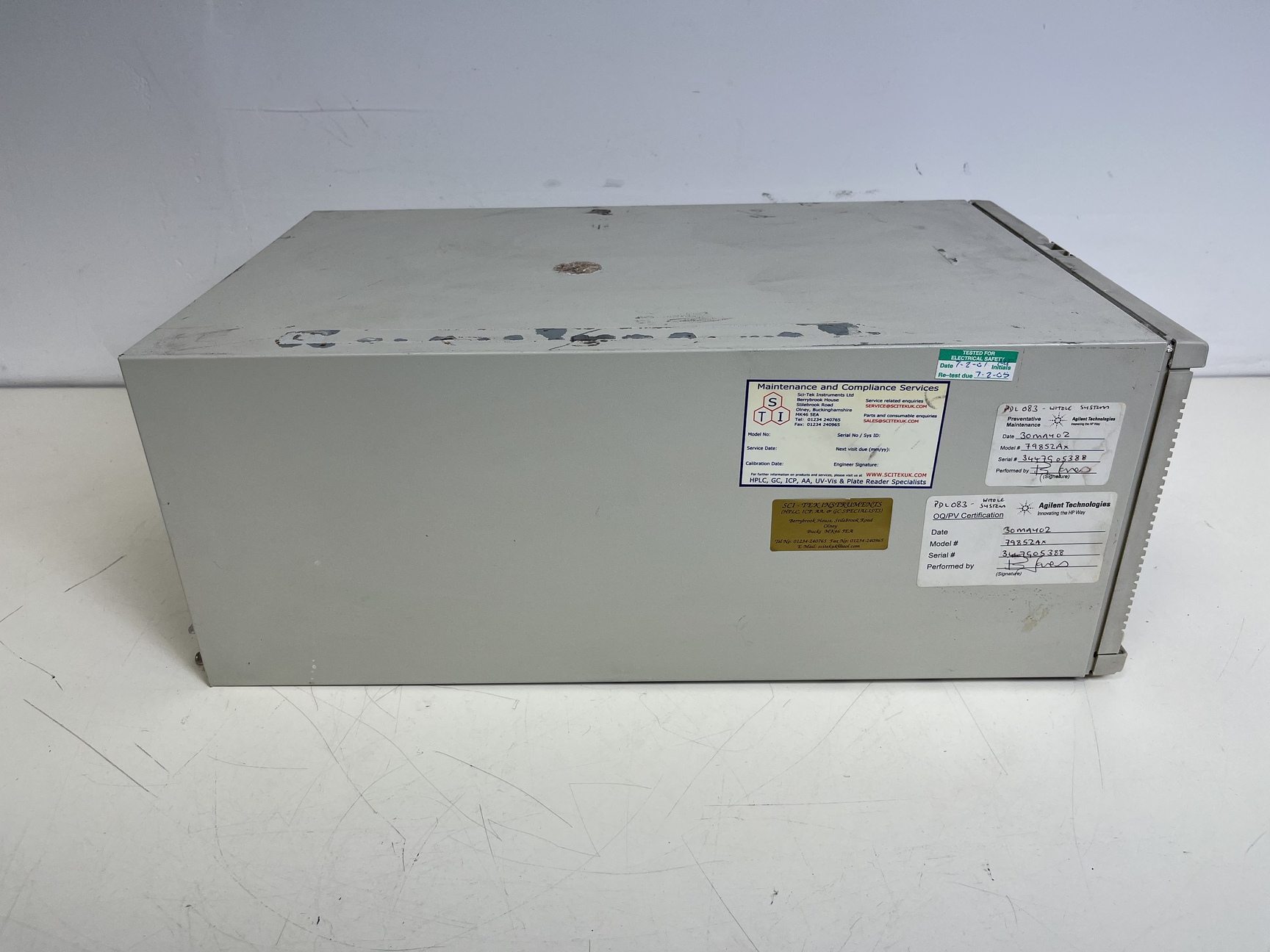 Image of Hewlett Packard 1050 HPLC System with PC & Software Lab