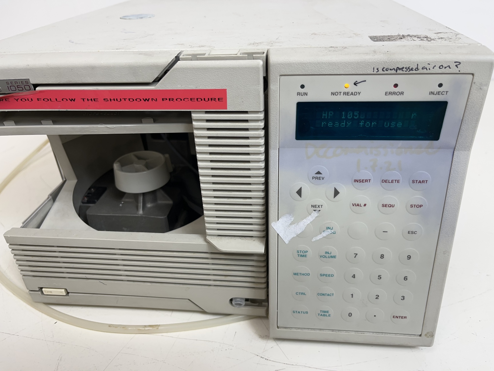 Image of Hewlett Packard 1050 HPLC System with PC & Software Lab