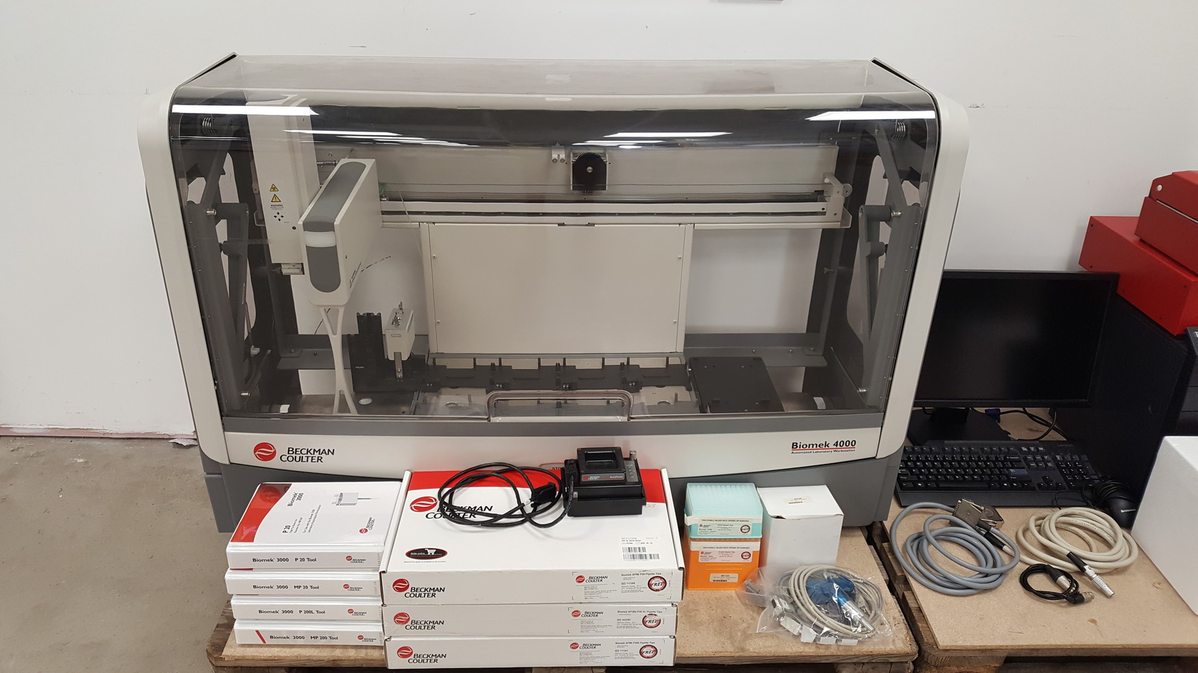 Image of Beckman Coulter Biomek 4000 (2015) Automated Laboratory Workstation PC Software 