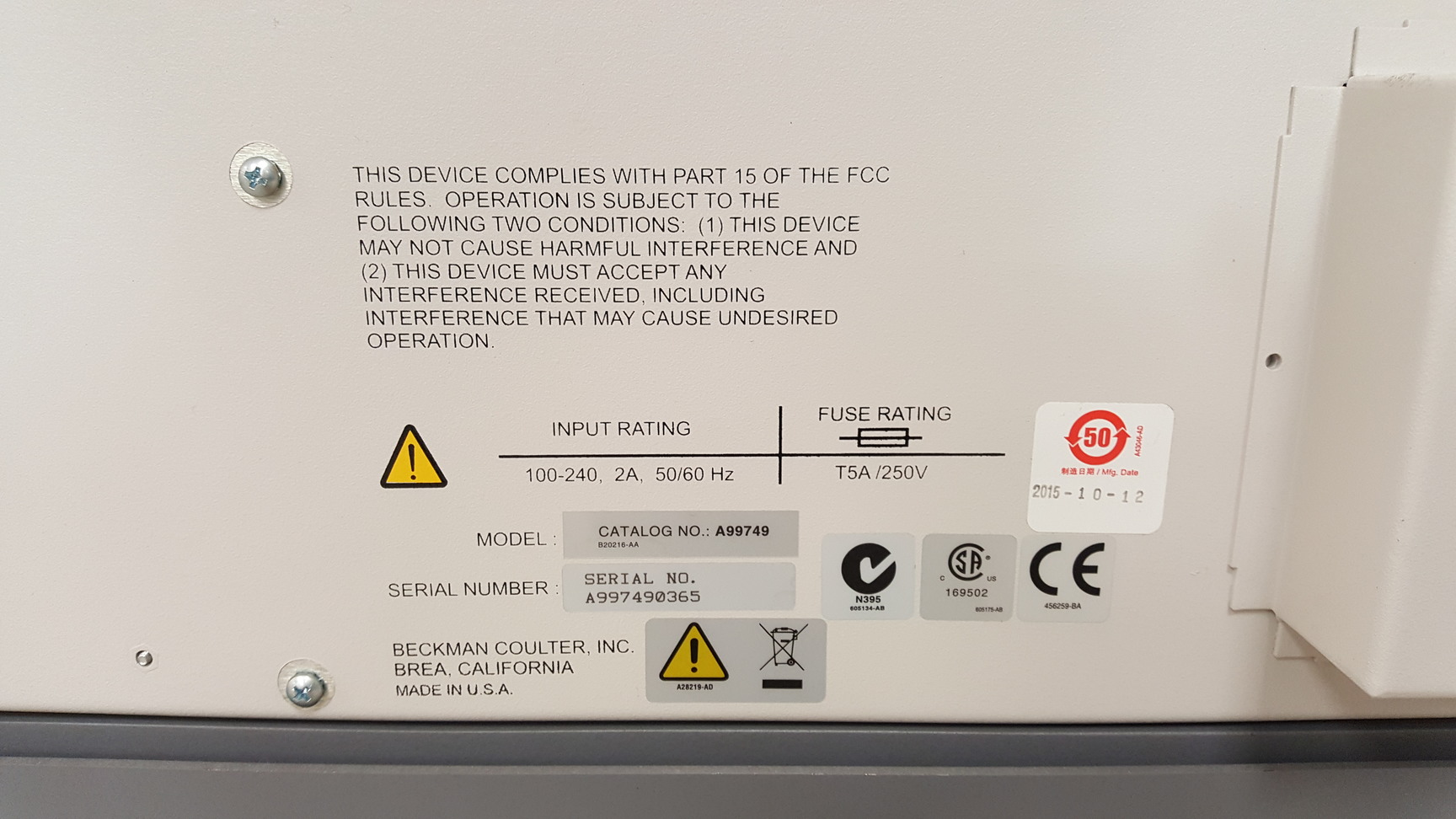 Image of Beckman Coulter Biomek 4000 (2015) Automated Laboratory Workstation PC Software 