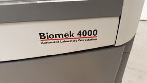 Thumbnail image of Beckman Coulter Biomek 4000 (2015) Automated Laboratory Workstation PC Software 