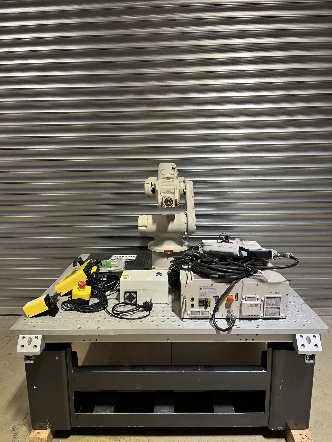 Image of Yaskawa Motoman Robot Robotics Arm + Controller & Safety Caging, YR-HP3XF-B03