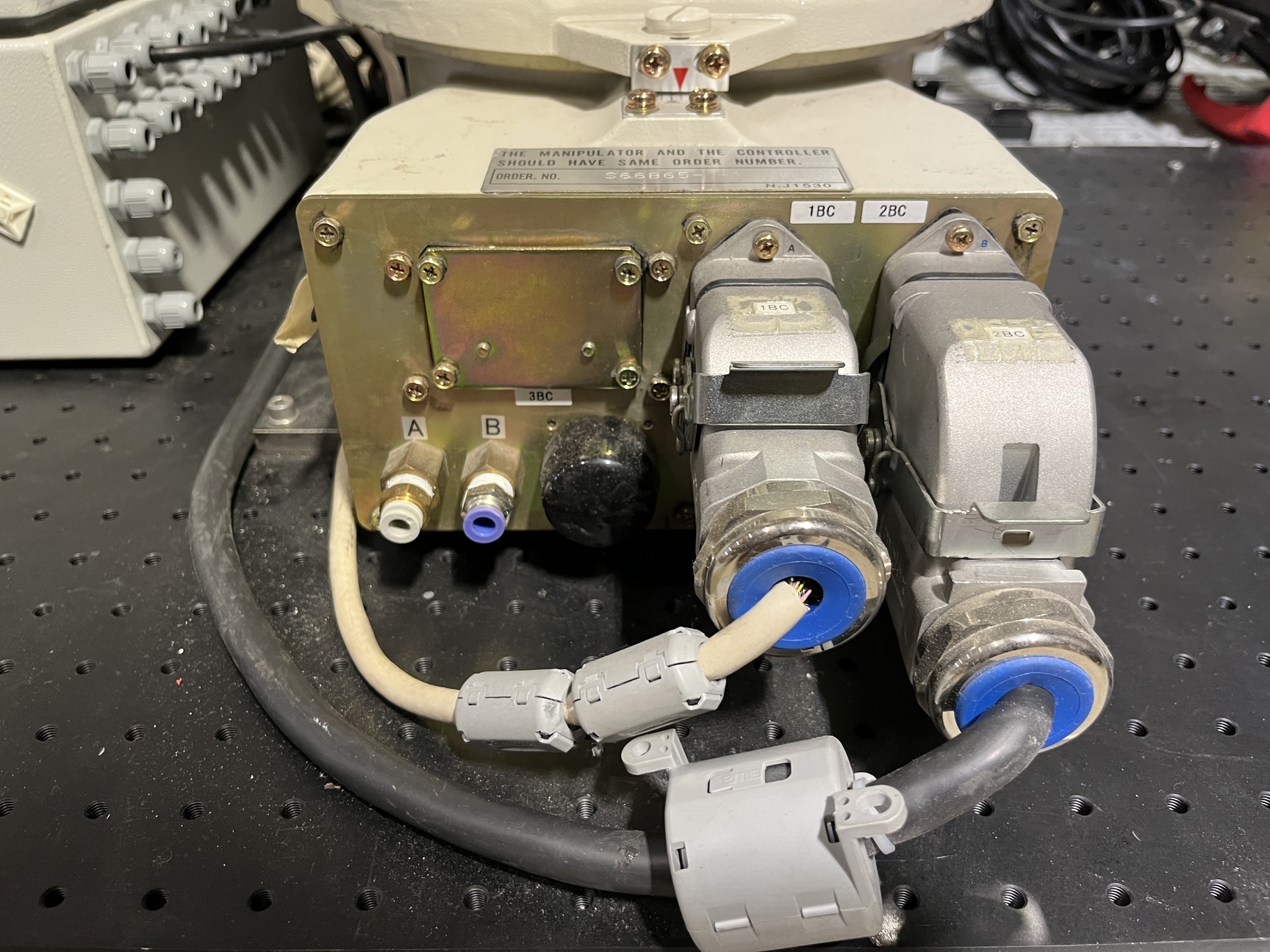 Image of Yaskawa Motoman Robot Robotics Arm + Controller & Safety Caging, YR-HP3XF-B03