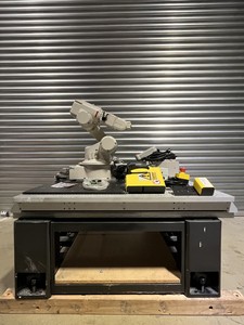 Thumbnail image of Yaskawa Motoman Robot Robotics Arm + Controller & Safety Caging, YR-HP3XF-B03