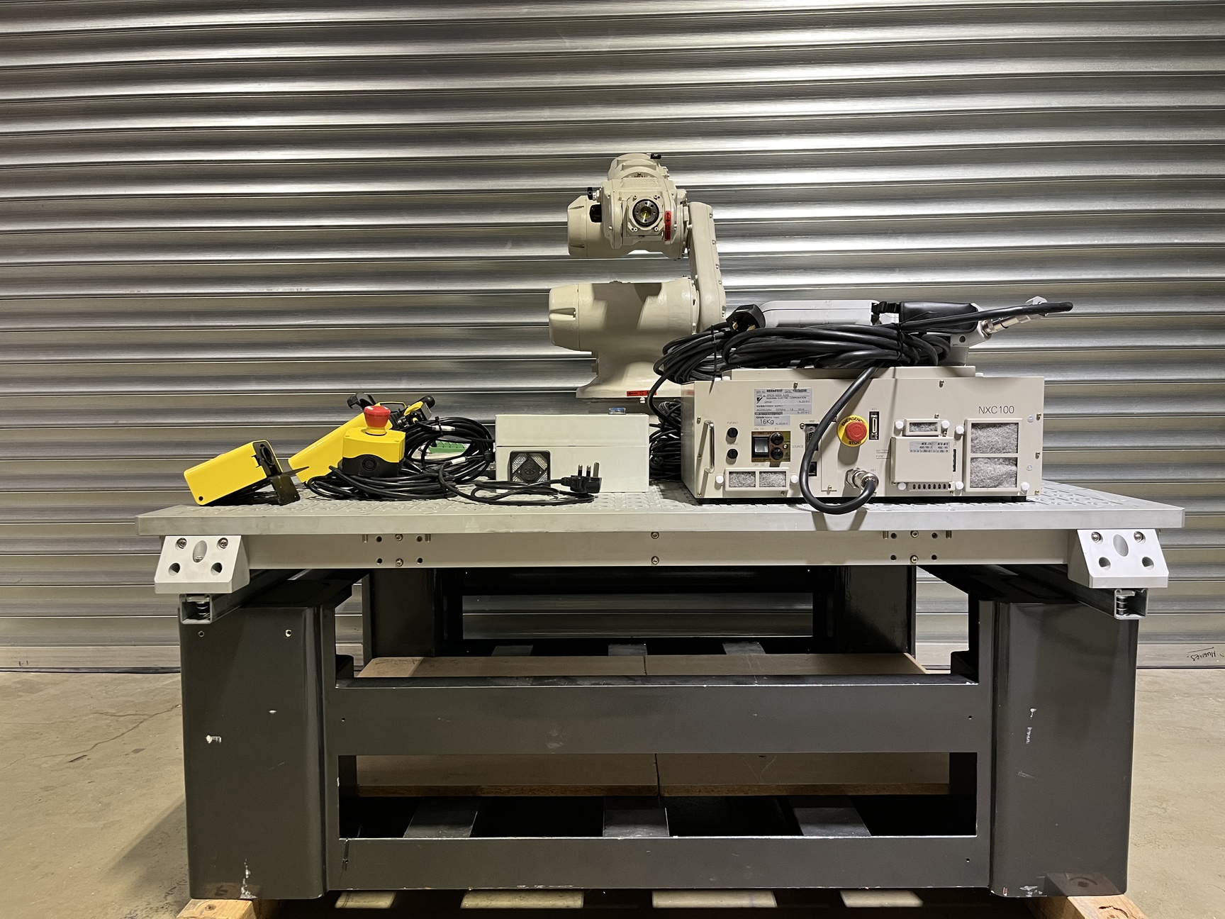 Image of Yaskawa Motoman Robot Robotics Arm + Controller & Safety Caging, YR-HP3XF-B03