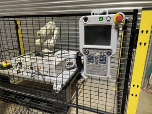 Thumbnail image of Yaskawa Motoman Robot Robotics Arm + Controller & Safety Caging, YR-HP3XF-B03