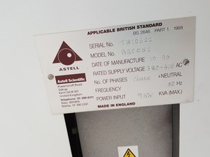 Thumbnail image of Astell Scientific Top Loading Autoclave AACO52 Lab