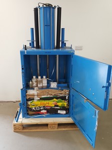 Thumbnail image of Mil-tek Cardboard & Plastic Baler  Model - CP 102 HD