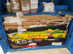 Thumbnail image of Mil-tek Cardboard & Plastic Baler  Model - CP 102 HD