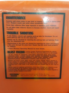 Thumbnail image of Guyson Galaxie Blast Cleaning Cabinet DC21 