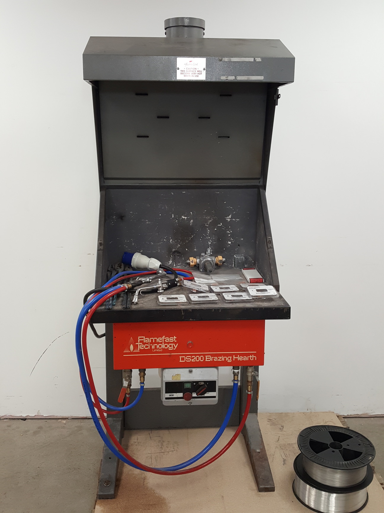 Image of Flamefast Technology DS200 Brazing Hearth w/ Accessories & Consumables Lab