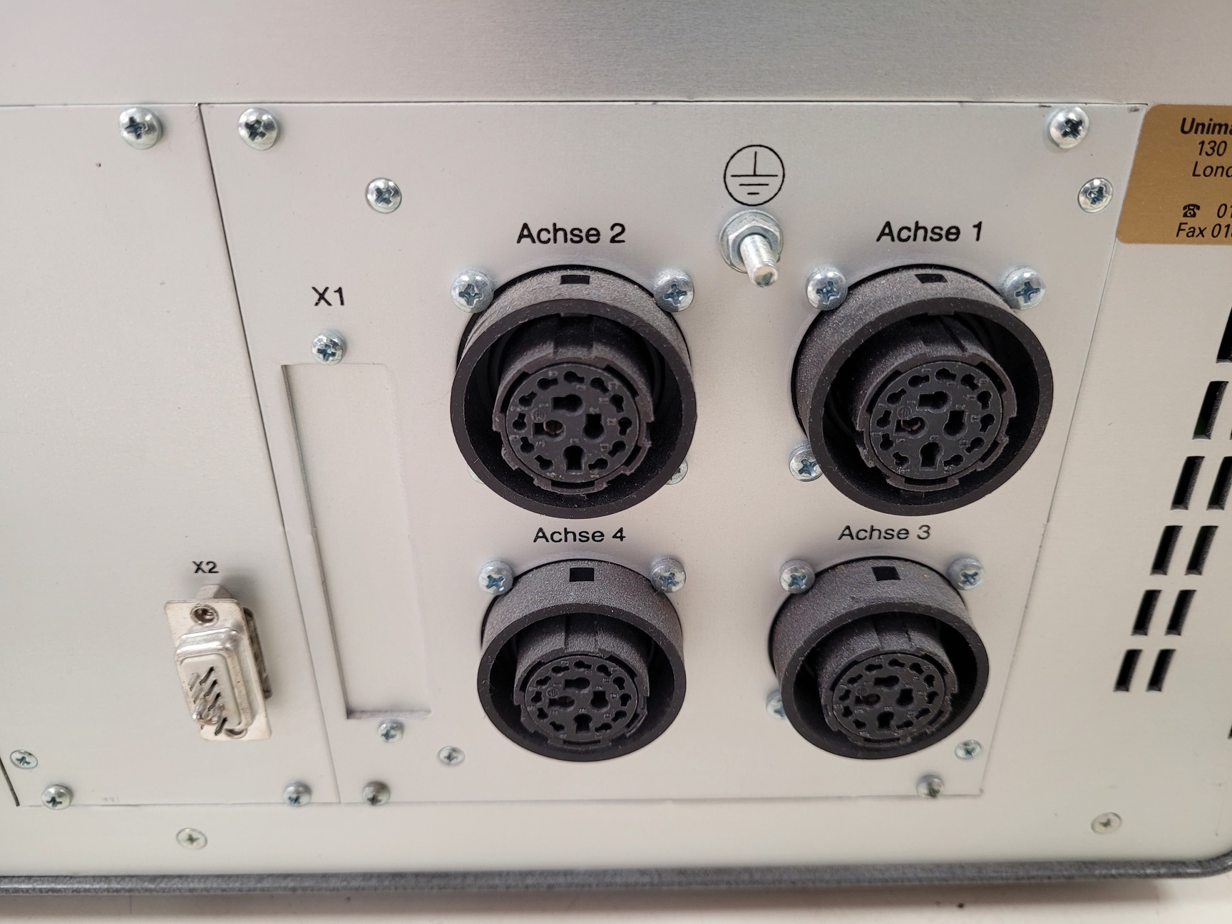 Image of isel Automation Controller C116-4 with Linear Positioners Lab