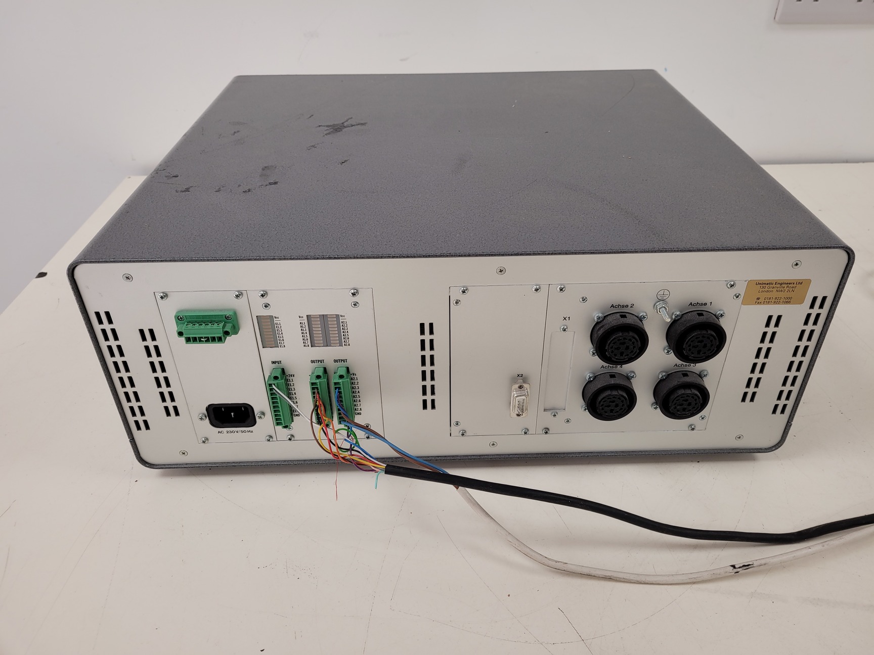 Image of isel Automation Controller C116-4 with Linear Positioners Lab