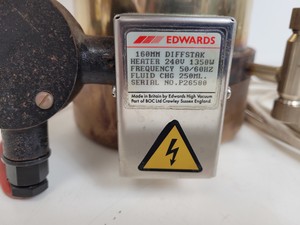 Thumbnail image of Edwards 160mm Diffstak Oil Diffusion Pump NSP 341 Lab