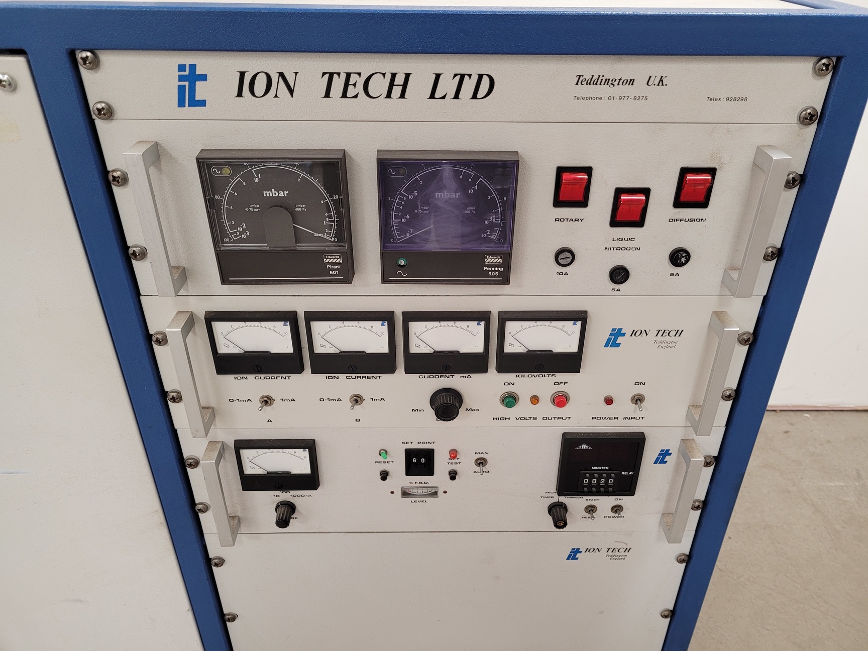 Image of Ion Tech Ltd Plasma Etching Machine - FAE/406/P - Z.761.STN Lab