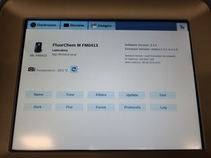 Thumbnail image of ProteinSimple FluorChem M FM0413 Western Blot Imaging System Lab