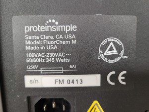 Thumbnail image of ProteinSimple FluorChem M FM0413 Western Blot Imaging System Lab