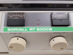 Thumbnail image of Sorvall RT6000B Centrifuge w/3600 RPM  Rotor - Sorvall H1000B Lab