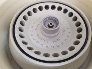 Thumbnail image of Sigma Benchtop Laboratory Centrifuge  Model - 1-15 with Rotor 12124 Lab