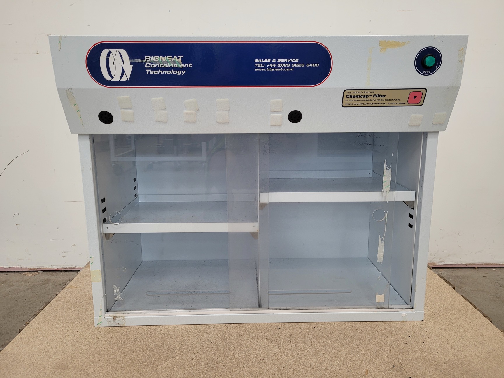 Image of Bigneat Containment Technology Model - CS822 Chemical Storage Cabinet Lab