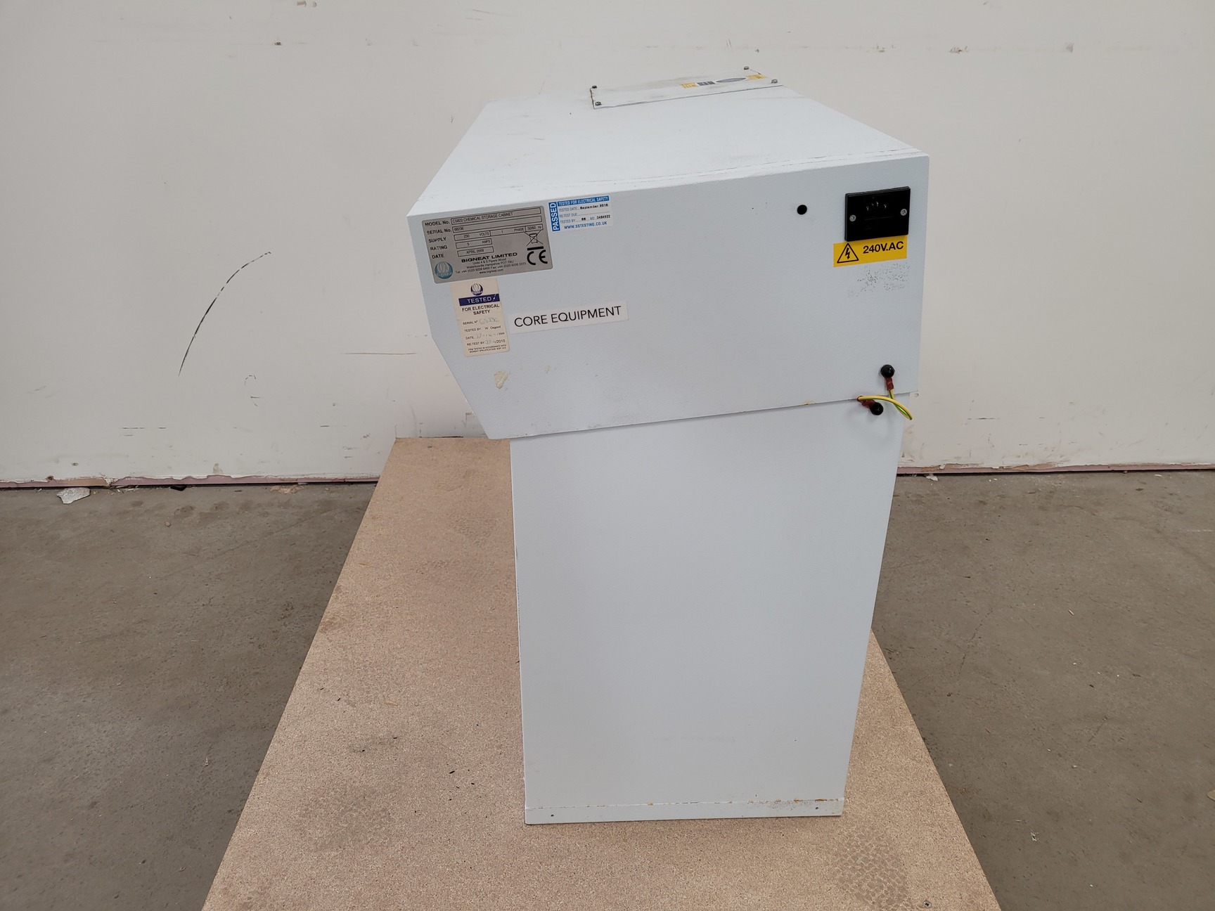 Image of Bigneat Containment Technology Model - CS822 Chemical Storage Cabinet Lab