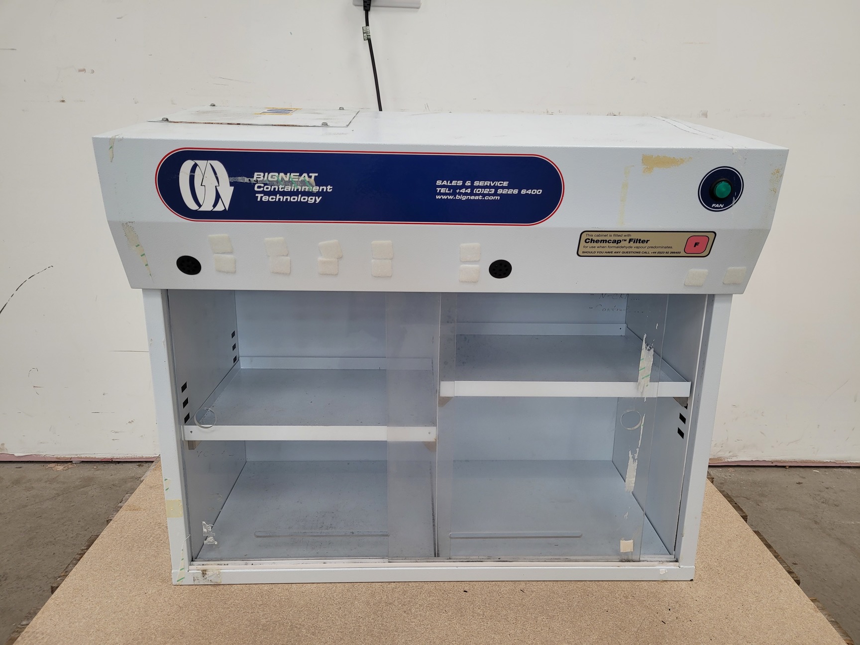Image of Bigneat Containment Technology Model - CS822 Chemical Storage Cabinet Lab