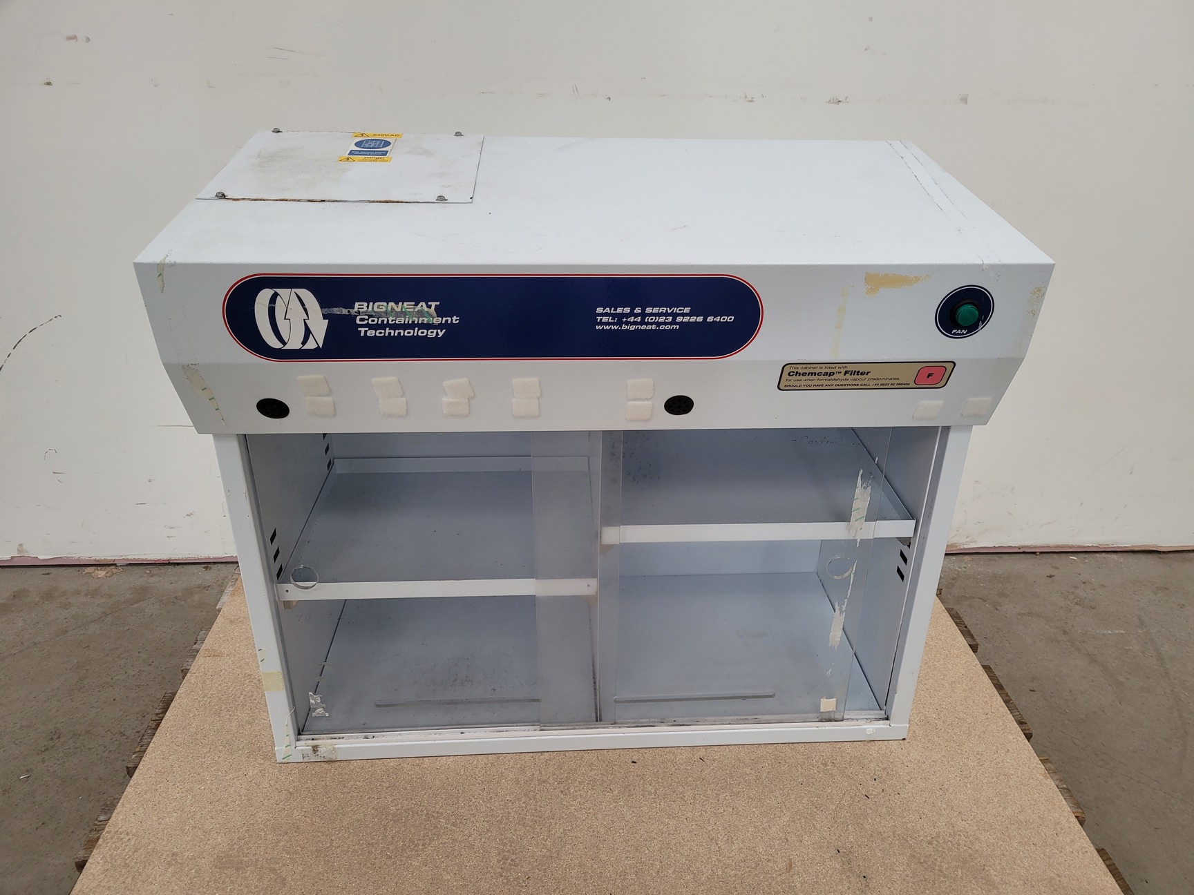 Image of Bigneat Containment Technology Model - CS822 Chemical Storage Cabinet Lab