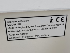 Thumbnail image of CapiScope VCS Video Capillaroscopy System  - CAM1, PU - With PC & Software Lab