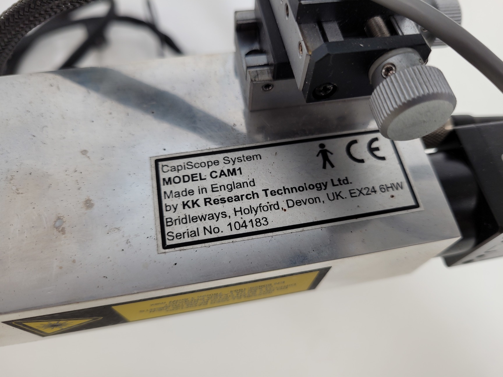 Image of CapiScope VCS Video Capillaroscopy System  - CAM1, PU - With PC & Software Lab