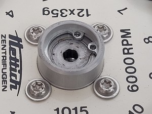 Thumbnail image of Hettich Zentrifugen Angled Rotor  No. 1015 6000rpm  12 x 35g 15ml Tube Slots Lab
