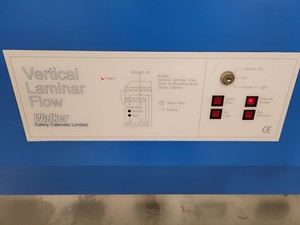 Thumbnail image of Walker 2140mm Wide Vertical Laminar Flow Cabinet (2008 YOM) Lab Recirculating