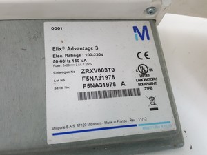 Thumbnail image of Millipore Elix Advantage 3 Water Purification System with E-Pod Remote Dispenser