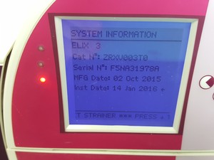 Thumbnail image of Millipore Elix Advantage 3 Water Purification System with E-Pod Remote Dispenser