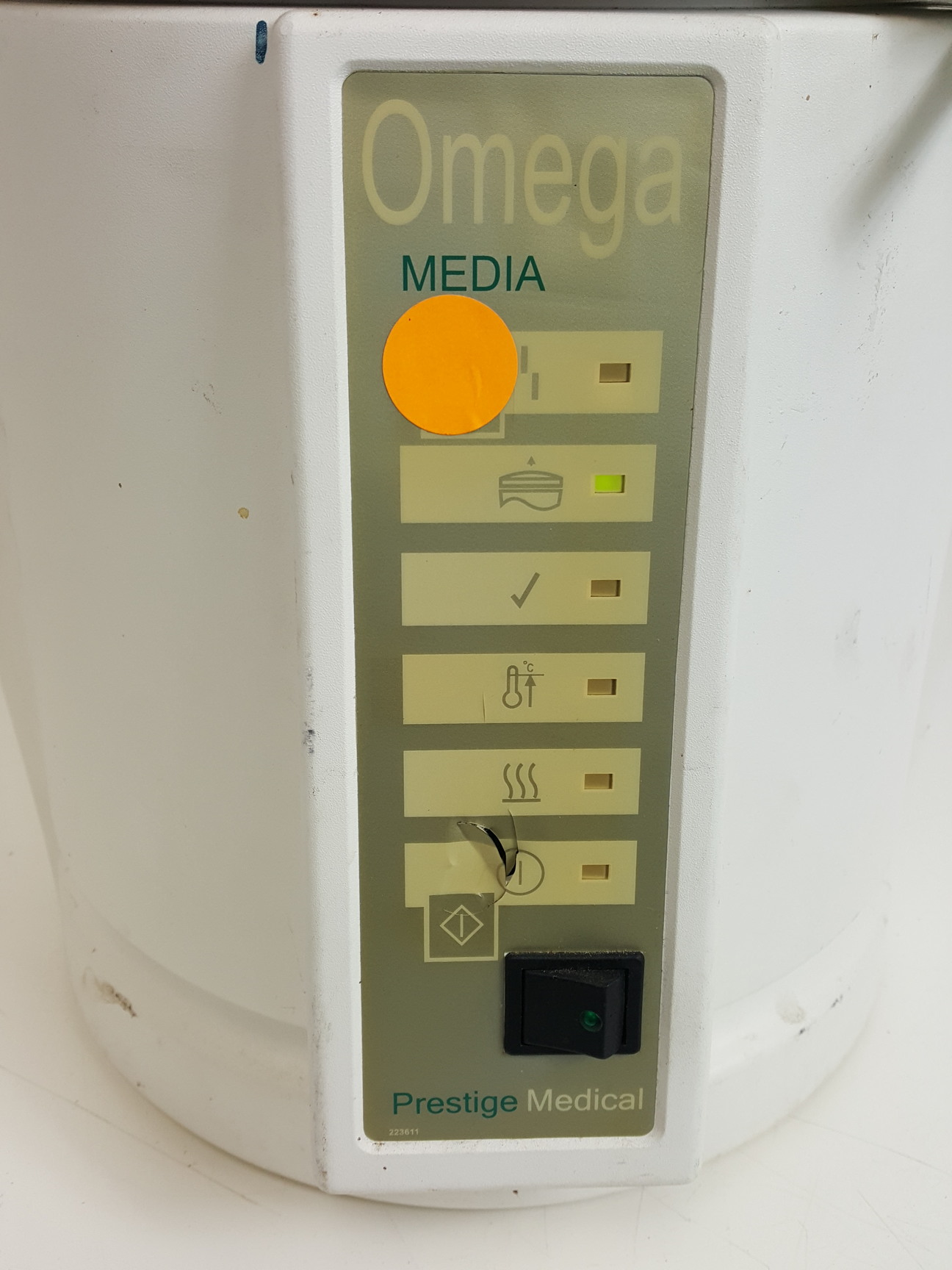 Image of Prestige Medical Omega Benchtop Laboratory Autoclave Lab