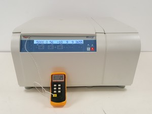 Thumbnail image of Thermo Scientific Heraeus Megafuge 16R Centrifuge & TX-400 5000rpm Rotor Lab