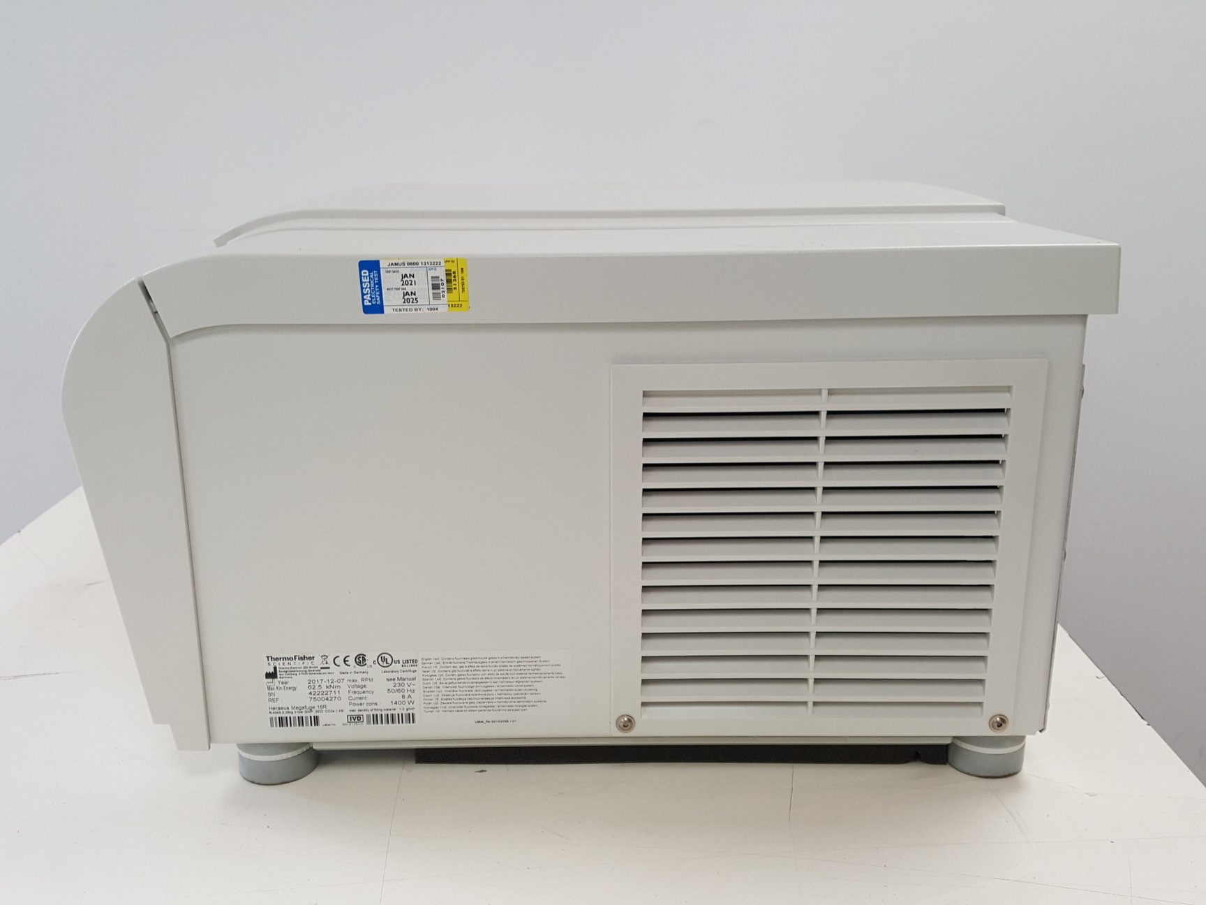 Image of Thermo Scientific Heraeus Megafuge 16R Centrifuge & TX-400 5000rpm Rotor Lab
